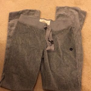 Hollister velour pants